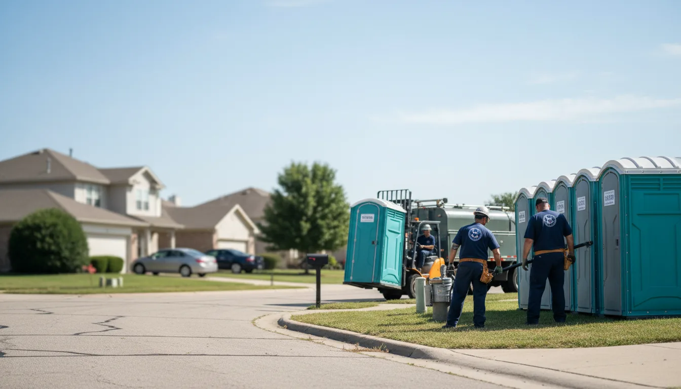 Porta Potty Rental in Upper Black Eddy, PA near me